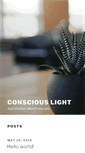 Mobile Screenshot of consciouslightfilm.com